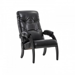 Кресло для отдыха Модель 61 Венге, к/з Vegas Lite Black в Нижней Туре - nizhnyaya-tura.germes-mebel.ru | фото