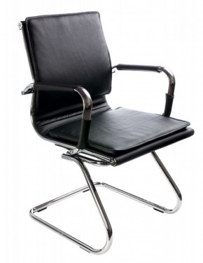 Кресло для посетителя Бюрократ CH-993-Low-V/Black на черный в Нижней Туре - nizhnyaya-tura.germes-mebel.ru | фото