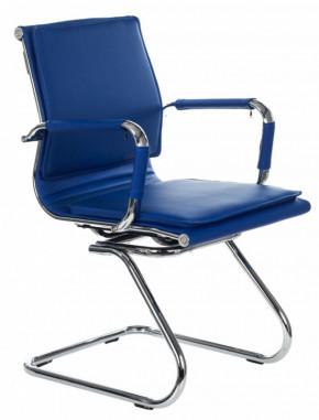 Кресло для посетителя Бюрократ CH-993-Low-V/blue синий в Нижней Туре - nizhnyaya-tura.germes-mebel.ru | фото