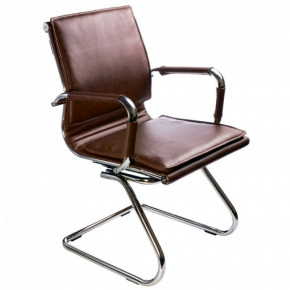 Кресло для посетителя Бюрократ CH-993-Low-V/Brown коричневый в Нижней Туре - nizhnyaya-tura.germes-mebel.ru | фото