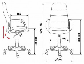 Кресло для руководителя CH-808AXSN/LBL+TW-11 в Нижней Туре - nizhnyaya-tura.germes-mebel.ru | фото