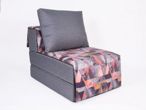 Кресло-кровать бескаркасное Харви (серый-сноу манго) в Нижней Туре - nizhnyaya-tura.germes-mebel.ru | фото