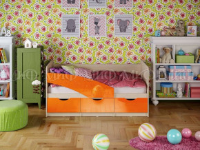 Кровать Бабочки (Оранжевый металлик) 1800 в Нижней Туре - nizhnyaya-tura.germes-mebel.ru | фото