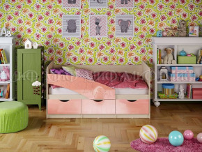 Кровать Бабочки (Розовый металлик) 1600 в Нижней Туре - nizhnyaya-tura.germes-mebel.ru | фото