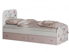Кровать детская Малибу КР-10 + Настил ЛДСП 0.8 белый в Нижней Туре - nizhnyaya-tura.germes-mebel.ru | фото