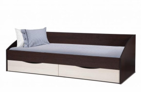 Кровать одинарная "Фея - 3" симметричная New (2000Х900) венге/вудлайн кремовый в Нижней Туре - nizhnyaya-tura.germes-mebel.ru | фото