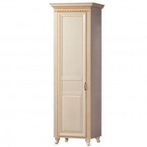 Шкаф для одежды 1-дверный №472 Марлен Кремовый белый в Нижней Туре - nizhnyaya-tura.germes-mebel.ru | фото
